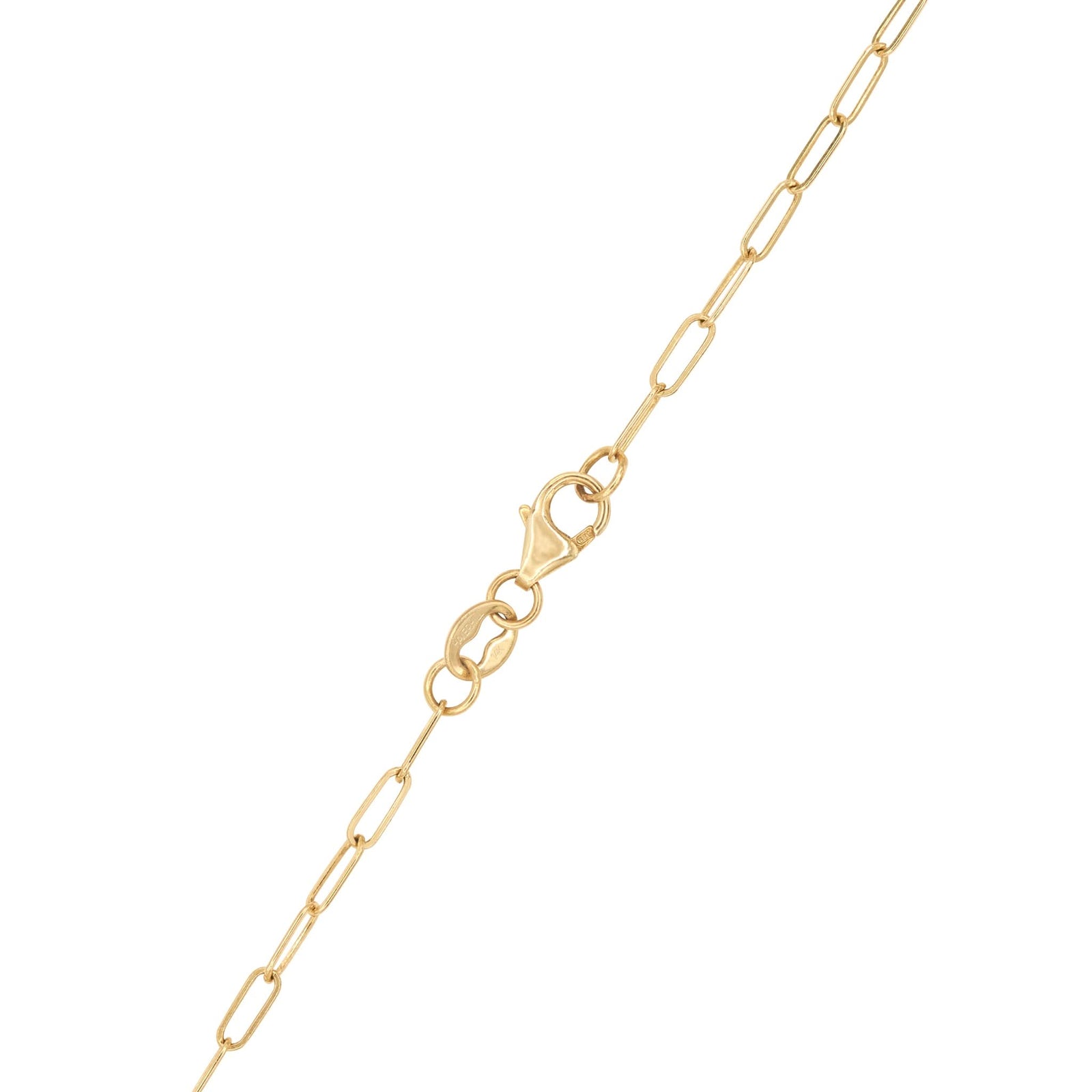 Grand 1 Pink Sapphire Adelaide Mini Bracelet in 14k Gold (October)