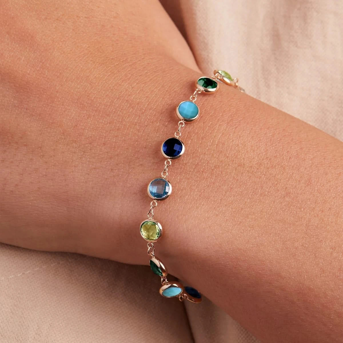 Newport Grand Amalfi Bracelet in 14k Gold