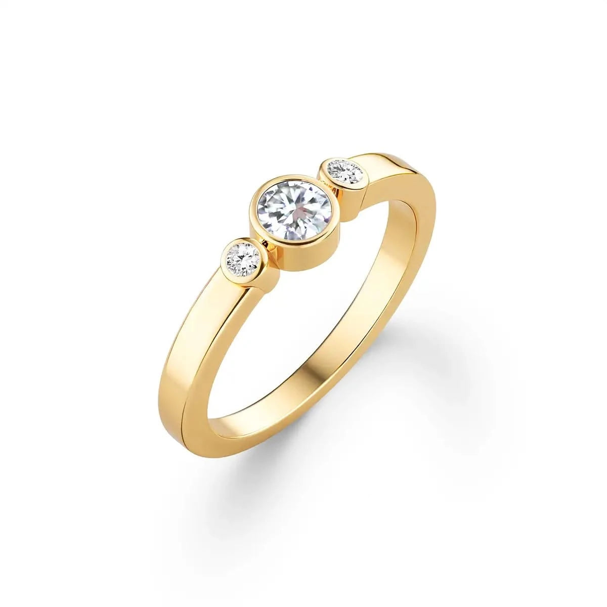 Barrington Diamond Ring in 14k Gold (April)