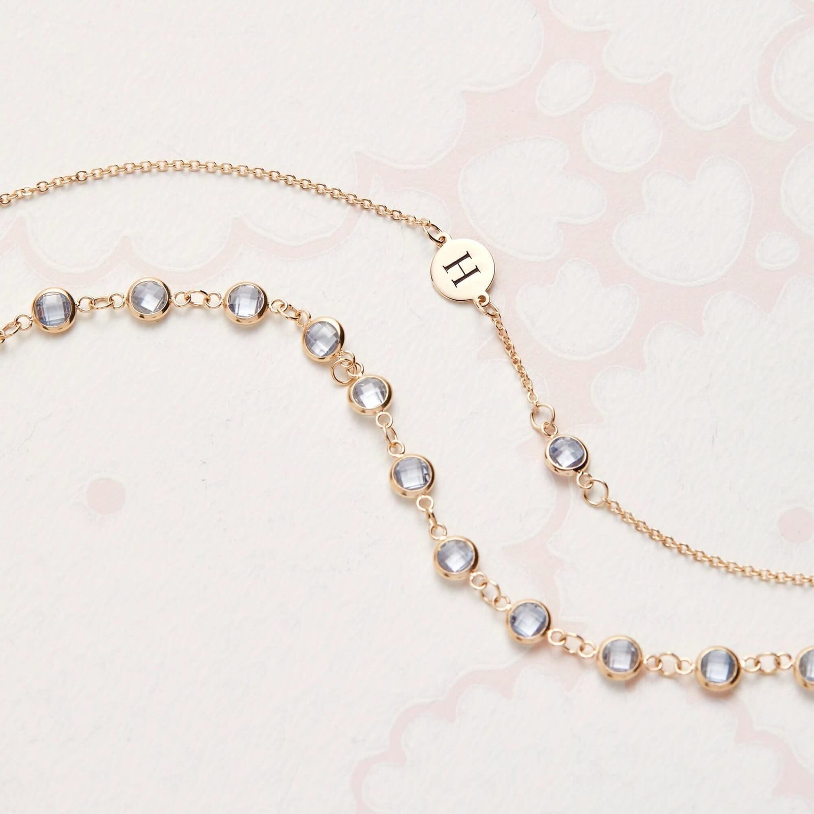 Newport Birthstone Bracelet in 14k Gold