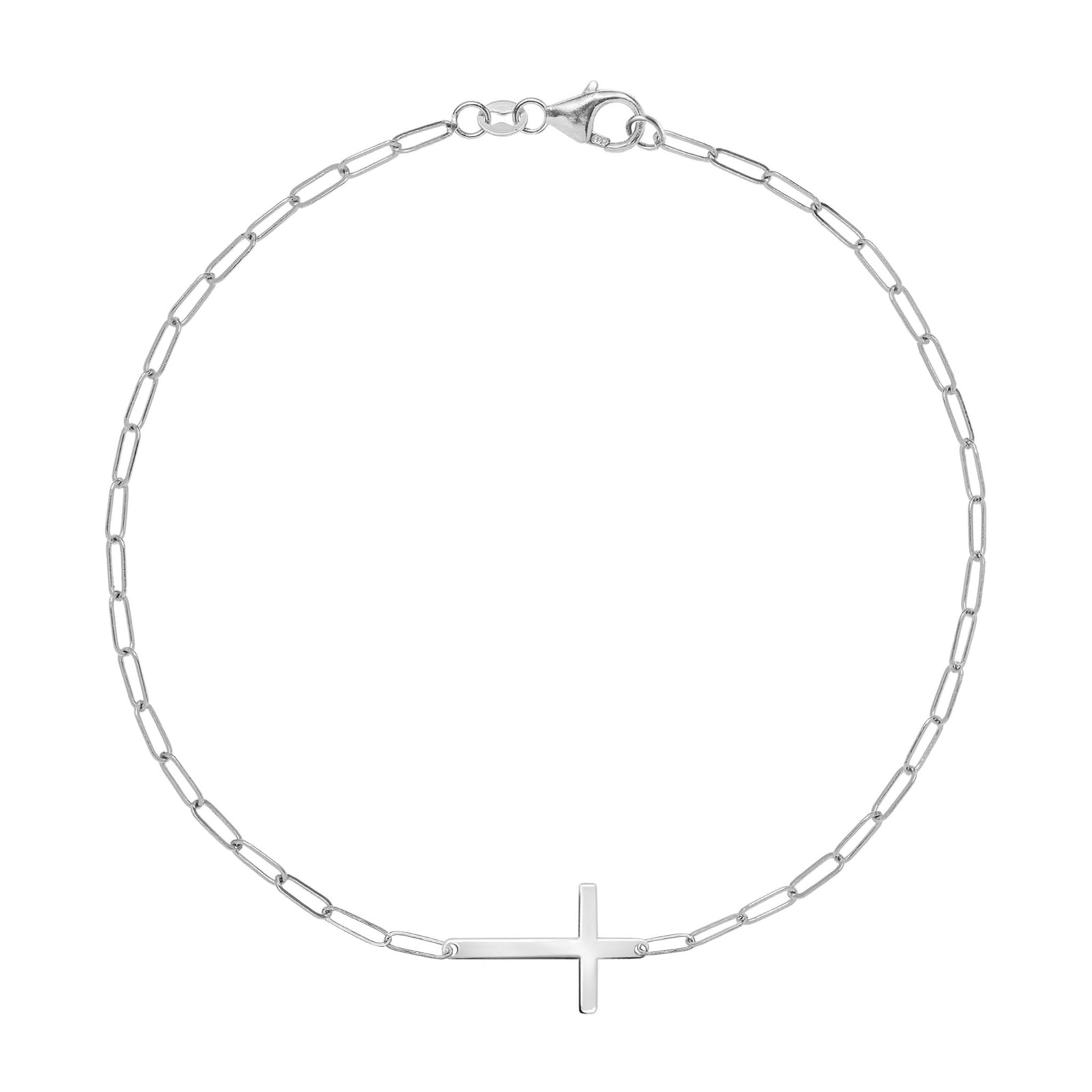 Cross Adelaide Mini Bracelet in 14k Gold
