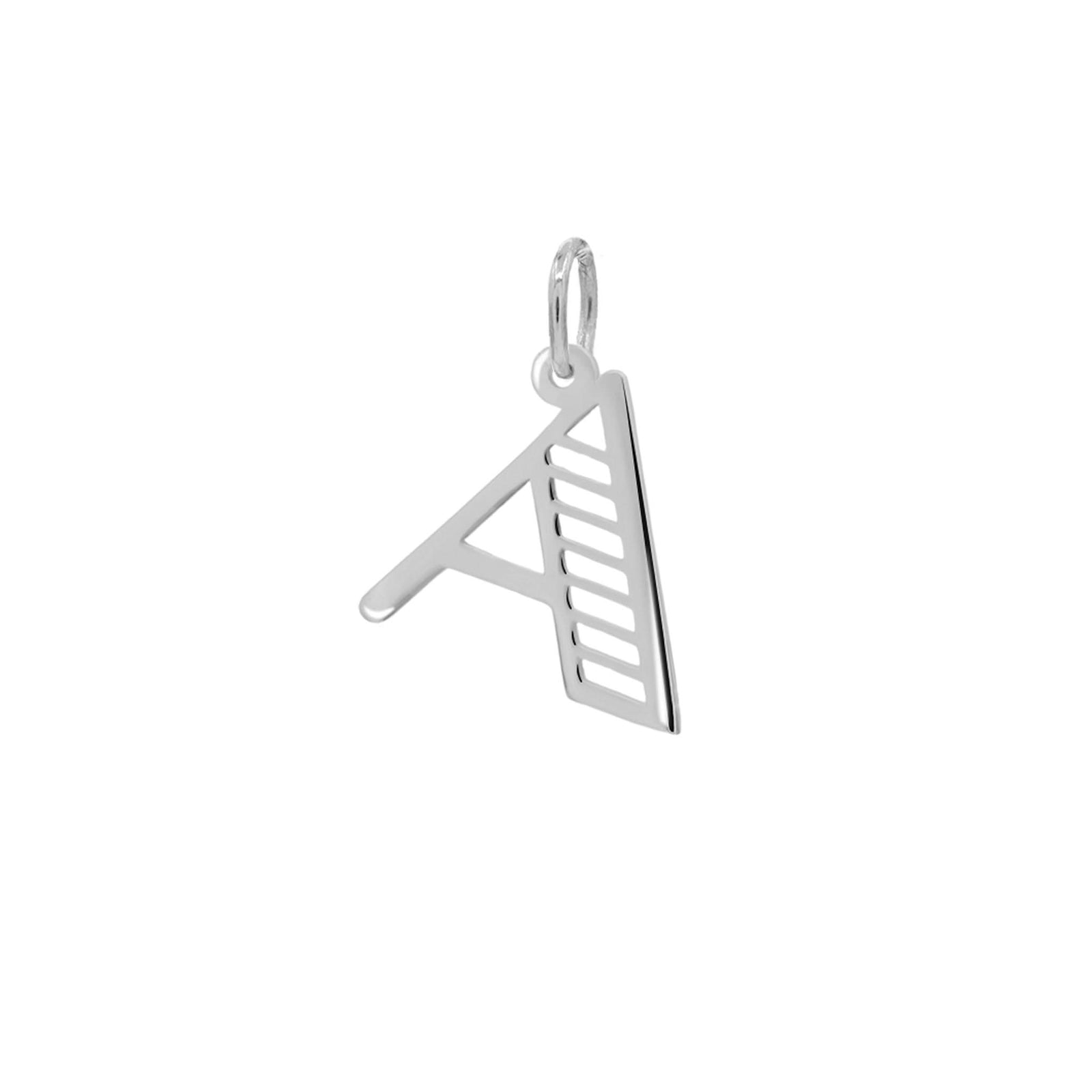 Essex Letter Pendant in 14k Gold