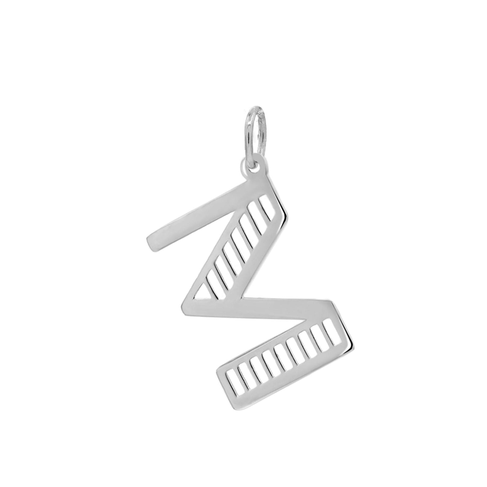 Essex Letter M Pendant in 14k Gold