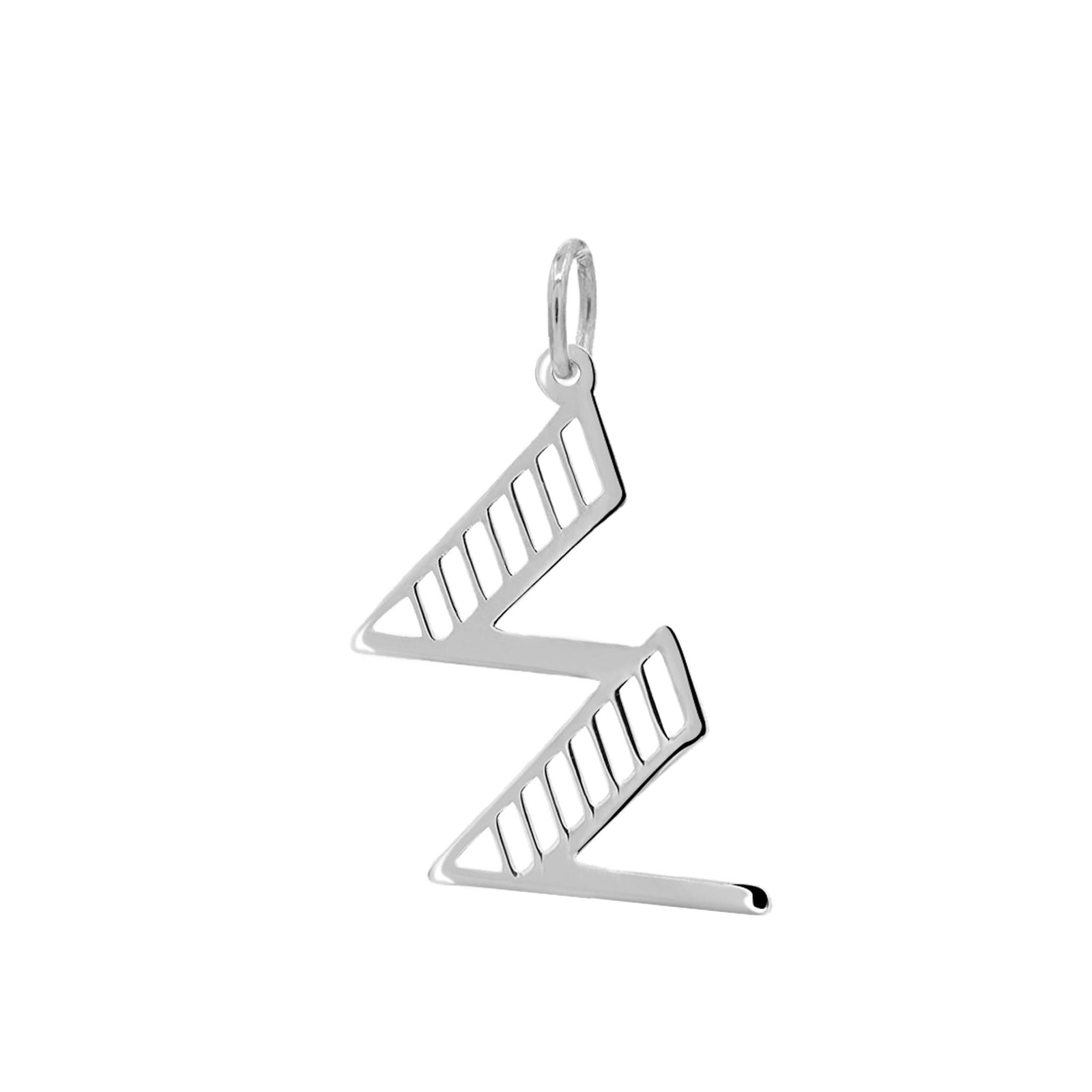 Essex Letter W Pendant in 14k Gold