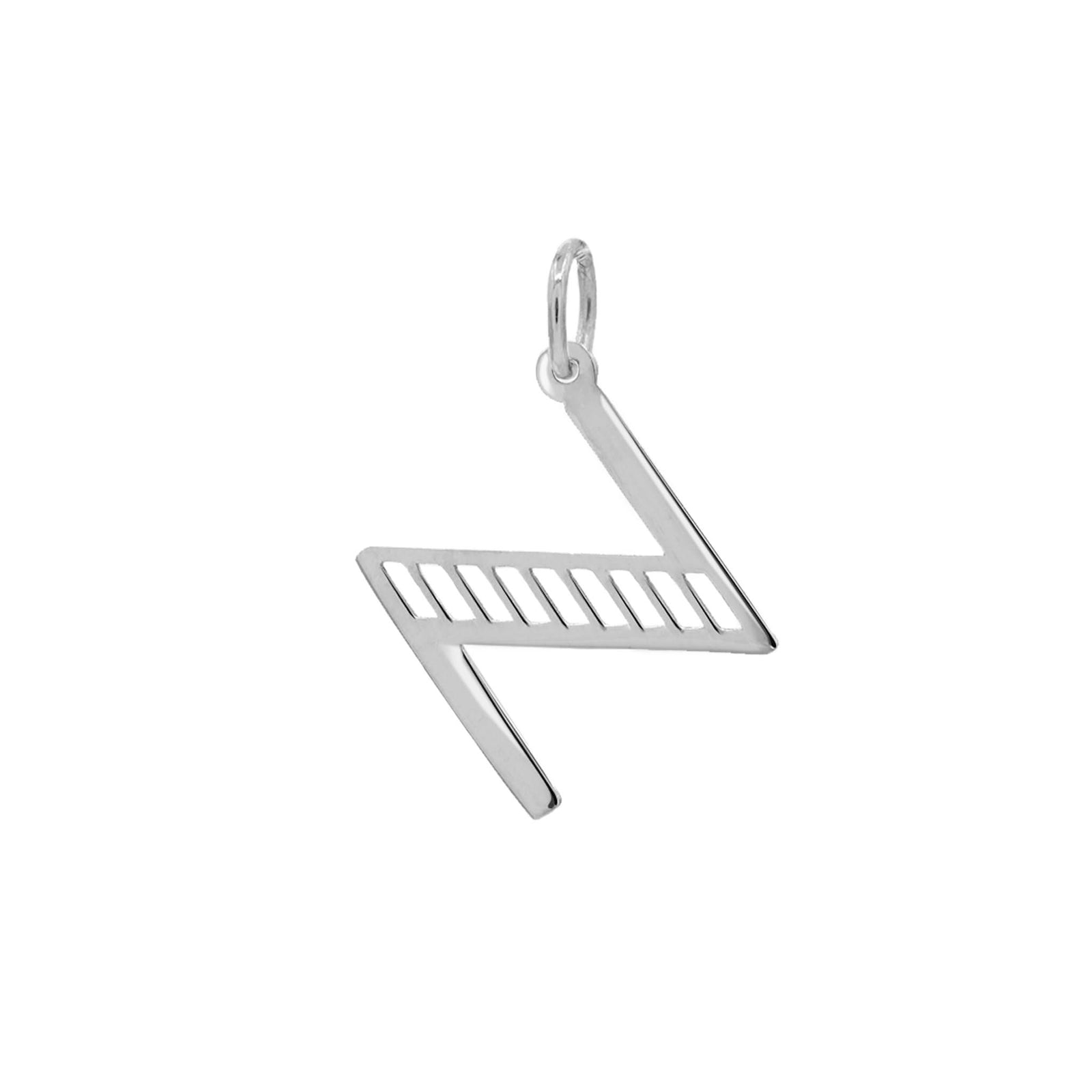 Essex Letter Z Pendant in 14k Gold