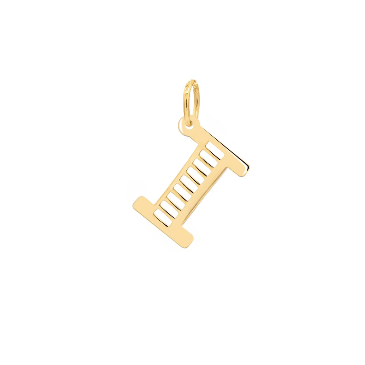 Essex Letter I Pendant in 14k Gold