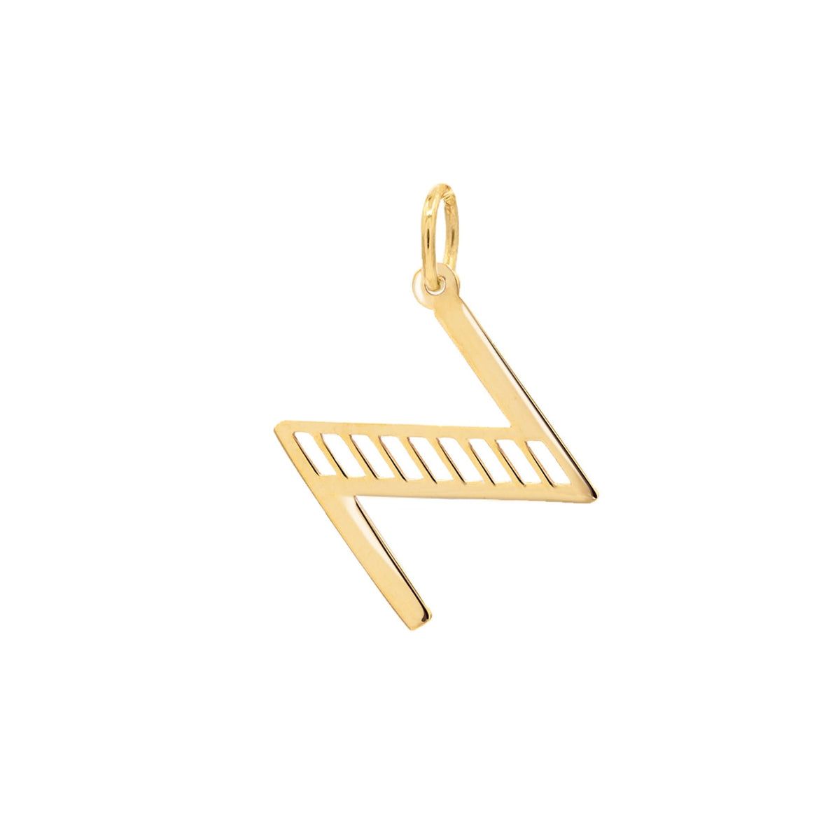 Essex Letter Z Pendant in 14k Gold