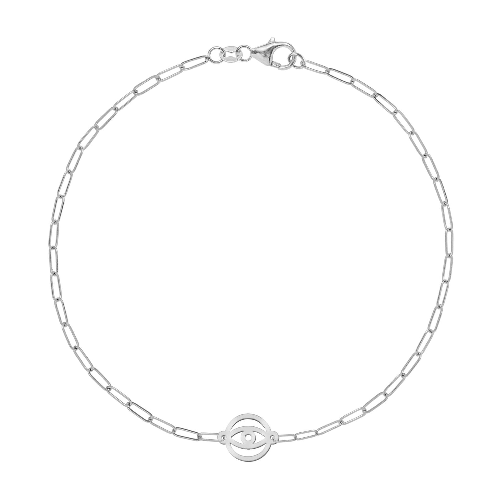 Evil Eye Adelaide Mini Bracelet in 14k Gold