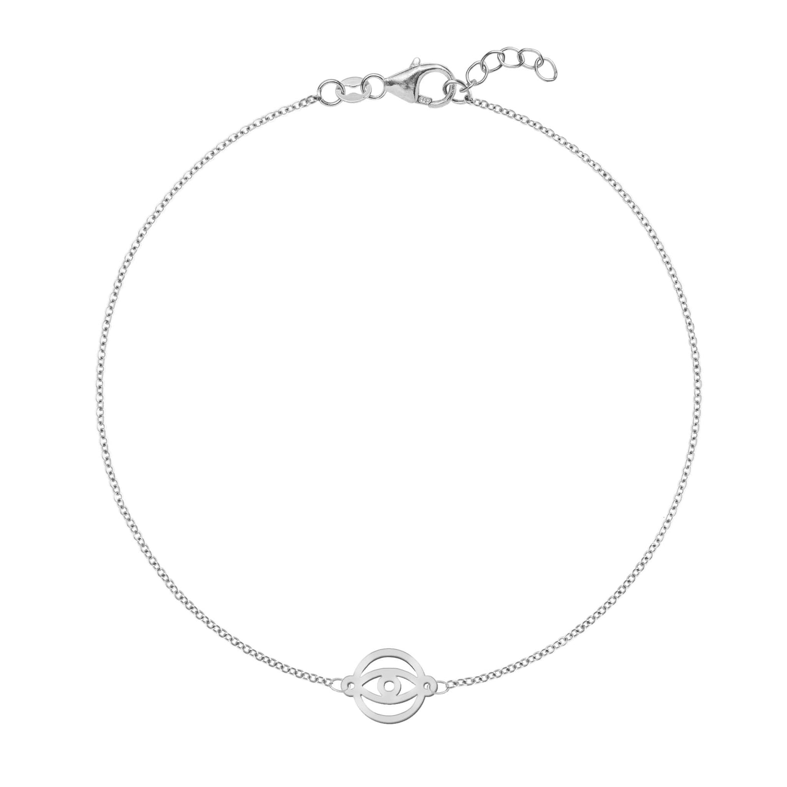 Evil Eye Classic Bracelet in 14k Gold