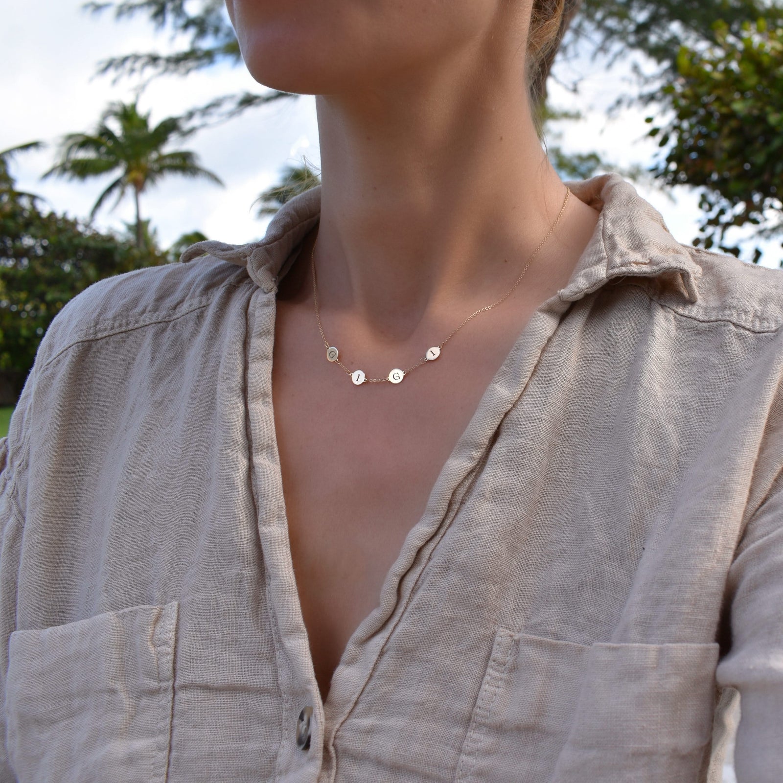 GIGI Necklace in 14k Gold