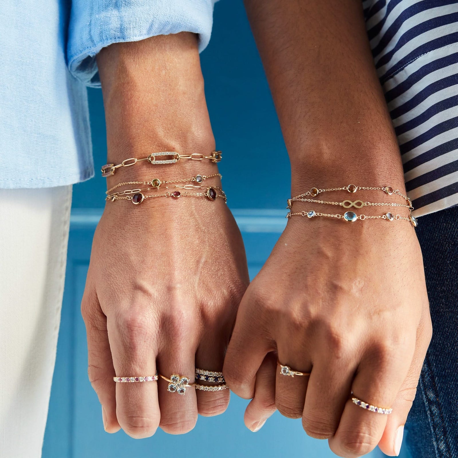 Infinity Bracelet in 14k Gold