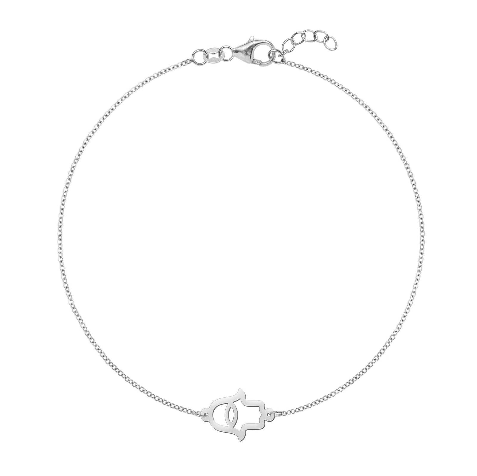 Hamsa Bracelet in 14k Gold