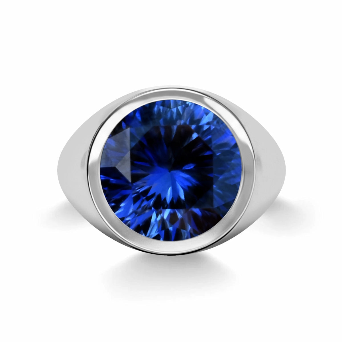Jamestown Sapphire Ring in 14k Gold (September)