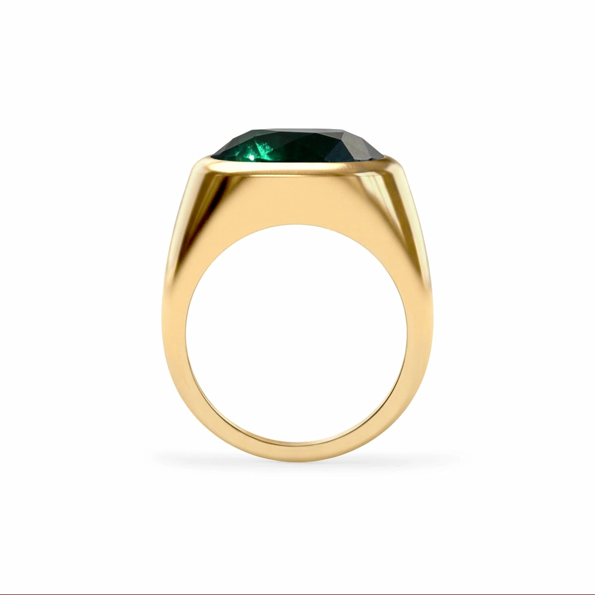 Jamestown Emerald Ring in 14k Gold (May)