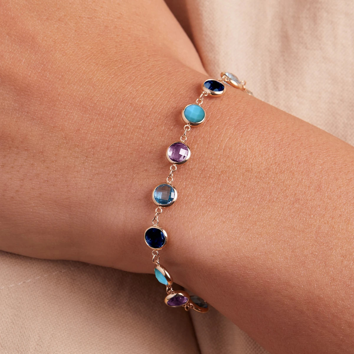 Newport Grand Marbella Bracelet in 14k Gold