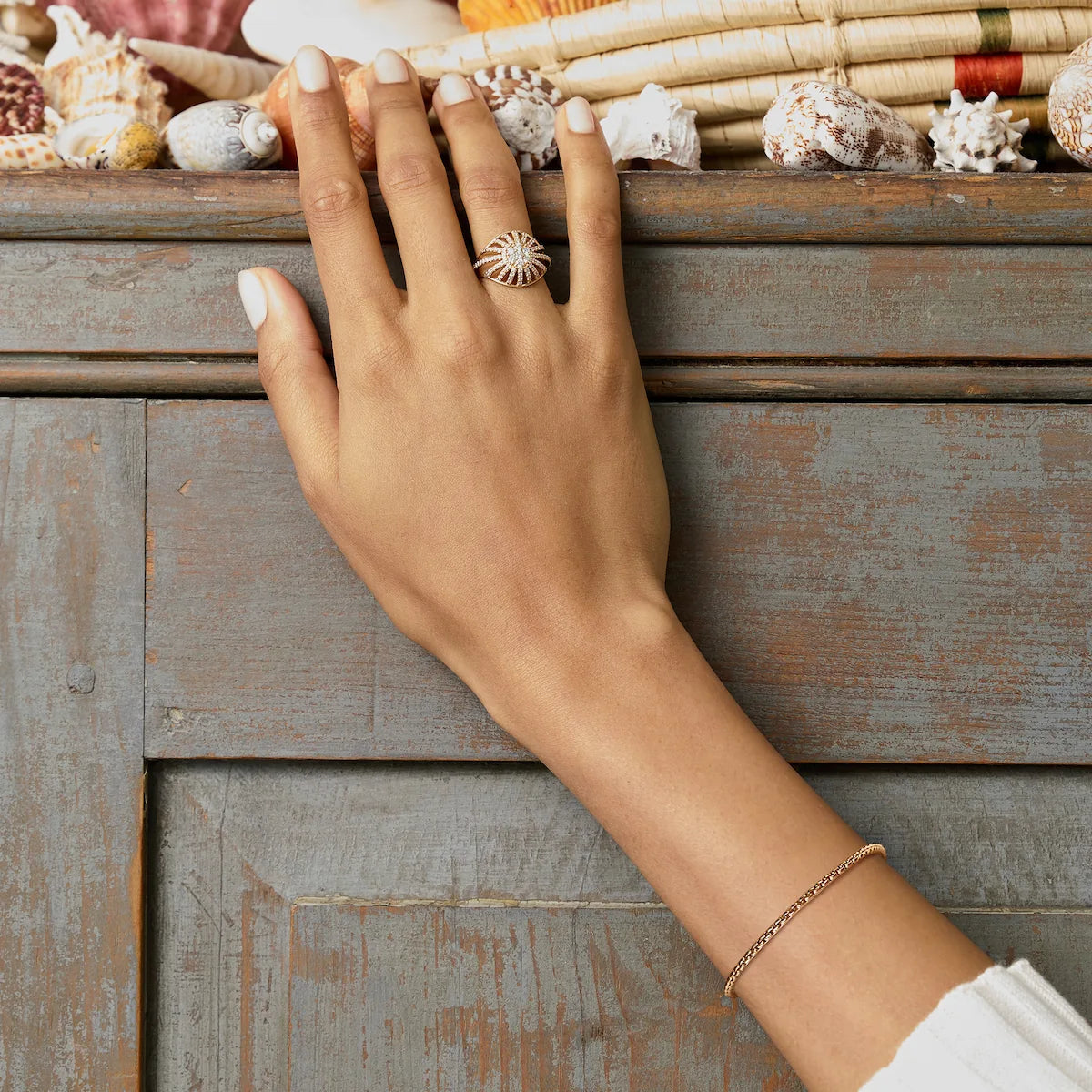 Portsmouth Bracelet in 14k Gold