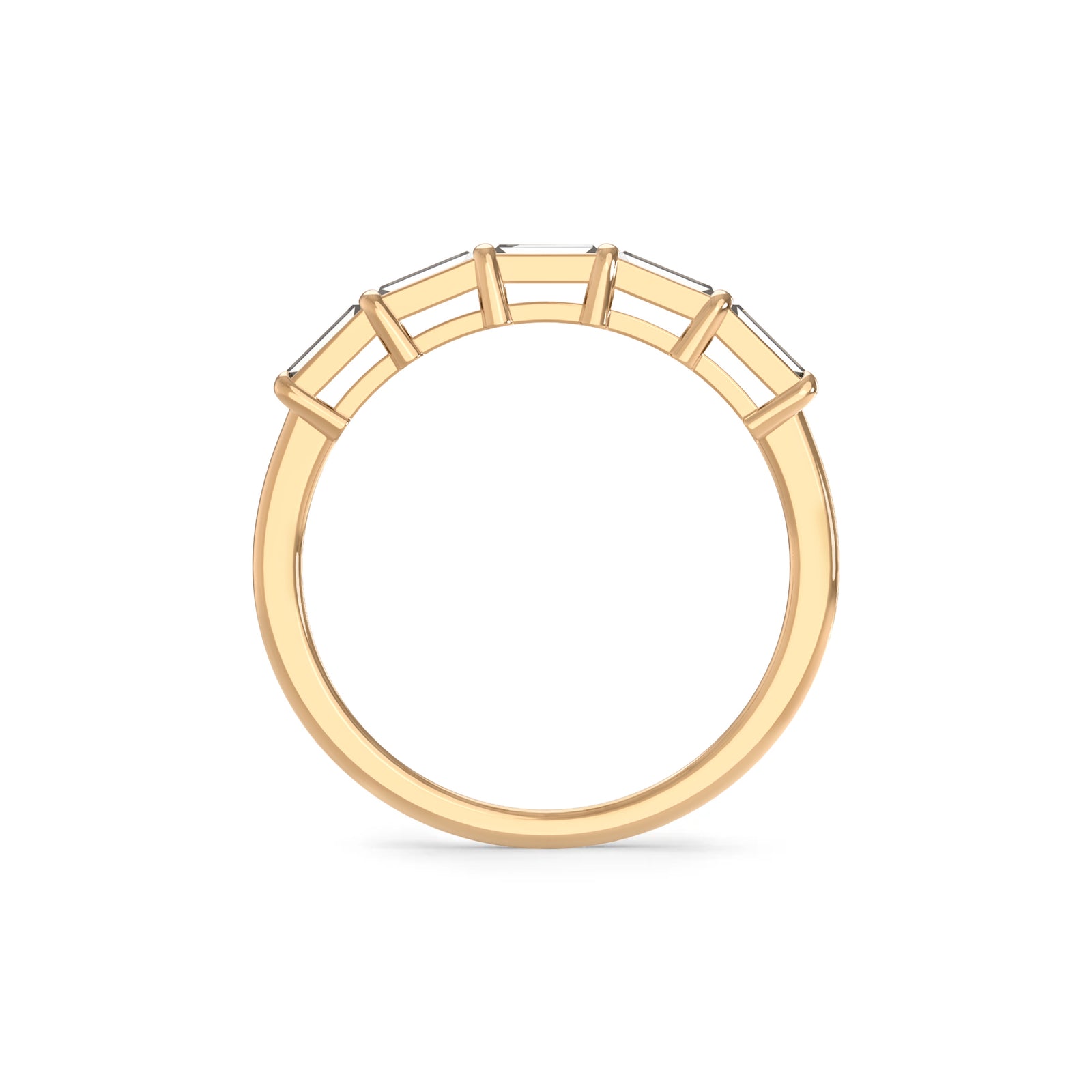 Providence White Topaz Ring in 14k Gold (April)