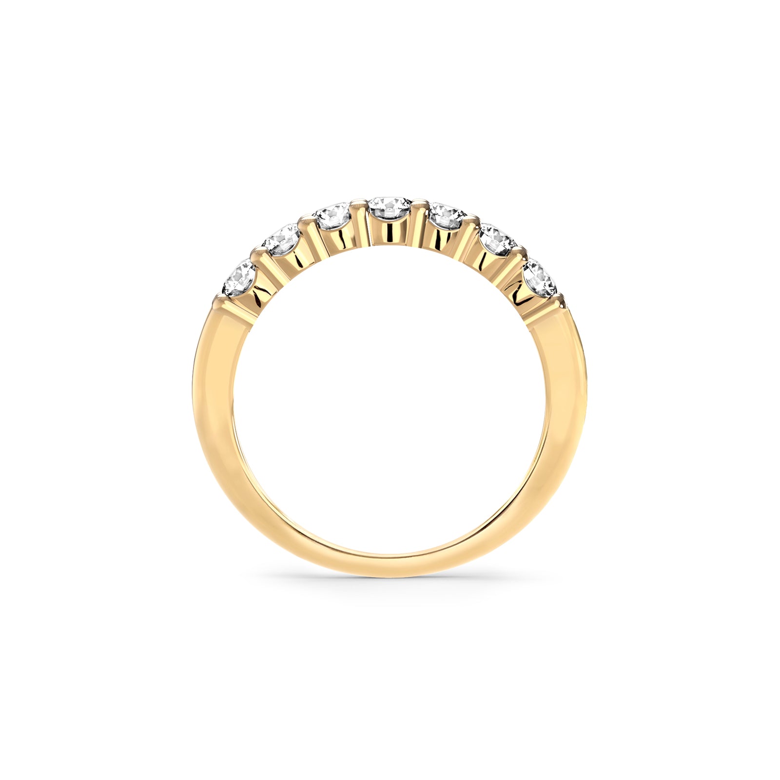 Rosecliff Luxe Diamond Stackable Ring in 14k Gold (April)