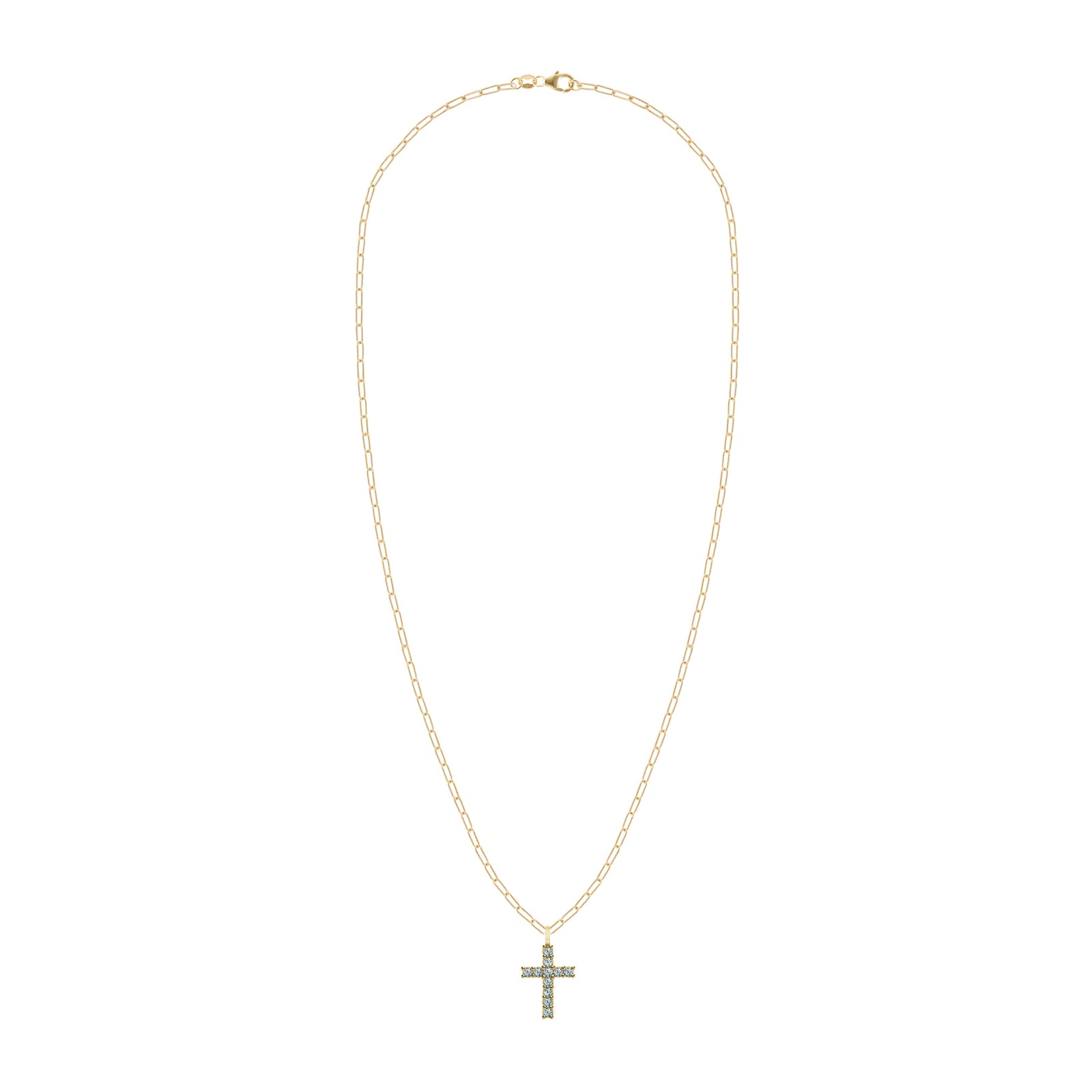 Rosecliff Cross Alexandrite Pendant in 14k Gold (June)