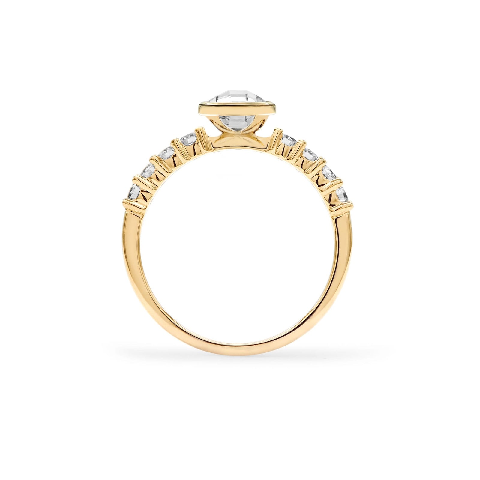 Rosecliff Grand Ring in 14k Gold