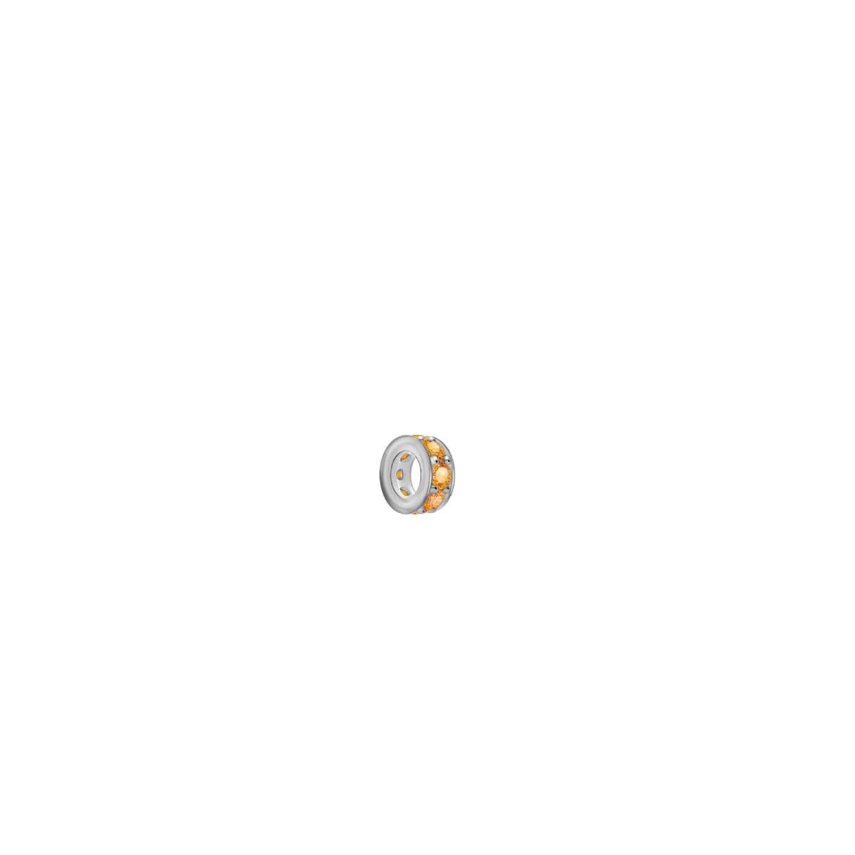 Rosecliff Citrine Bead in 14k Gold (November)