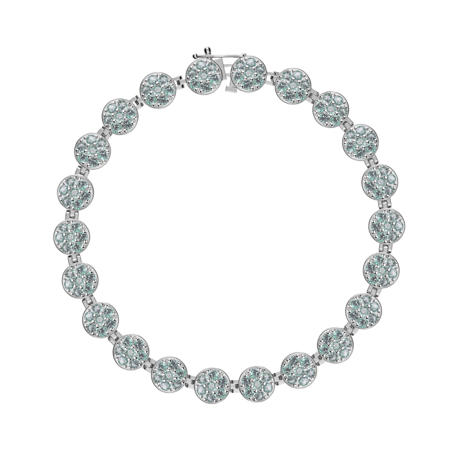Rosecliff Tennis Alexandrite Bracelet in 14k Gold (June)