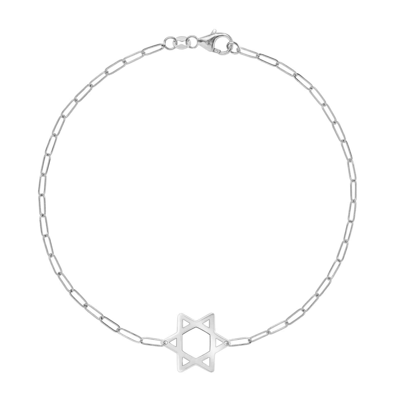 Star of David Adelaide Mini Bracelet in 14k Gold