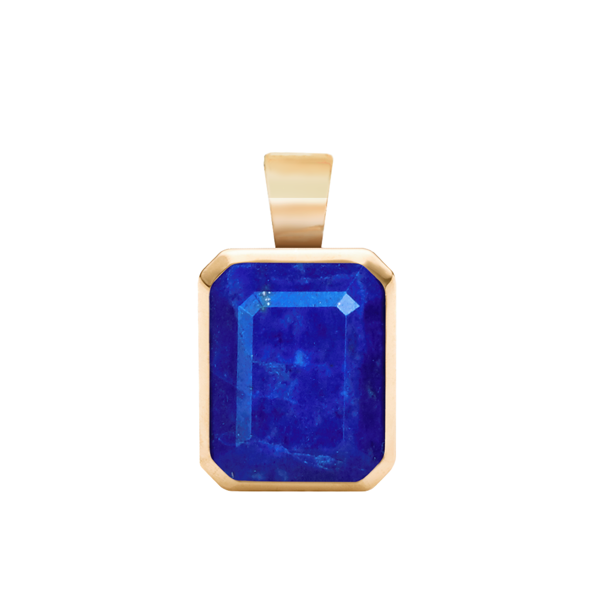 Warren Lapis Pendant in 14k Gold (September)