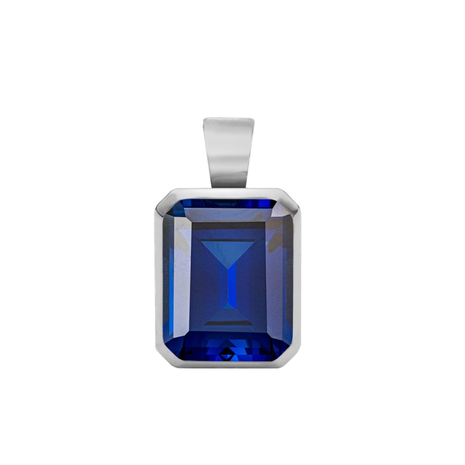 Warren Sapphire Pendant in 14k Gold (September)