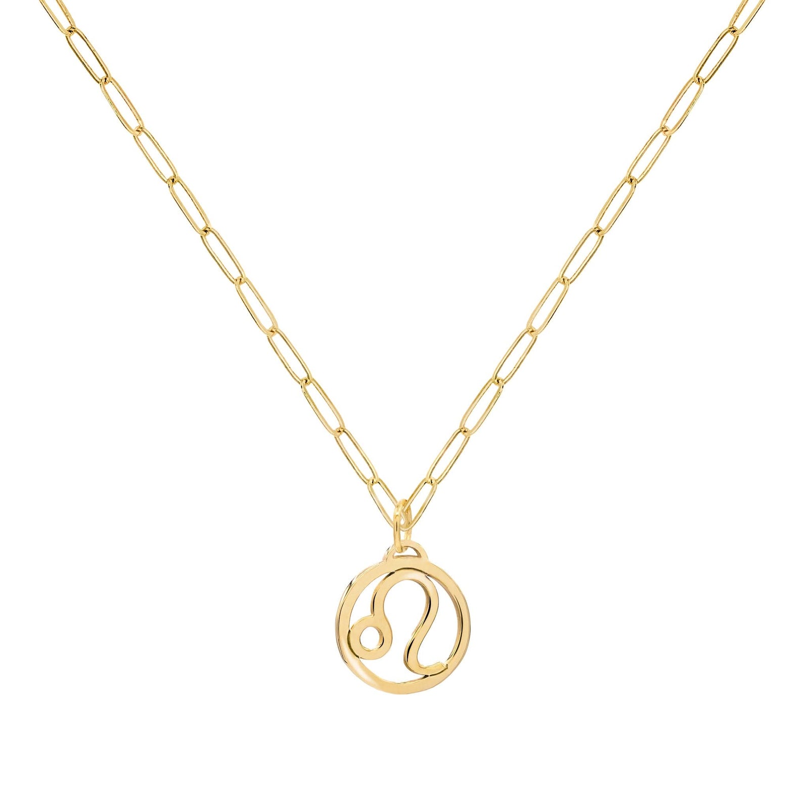 Zodiac Pendant in 14k Gold