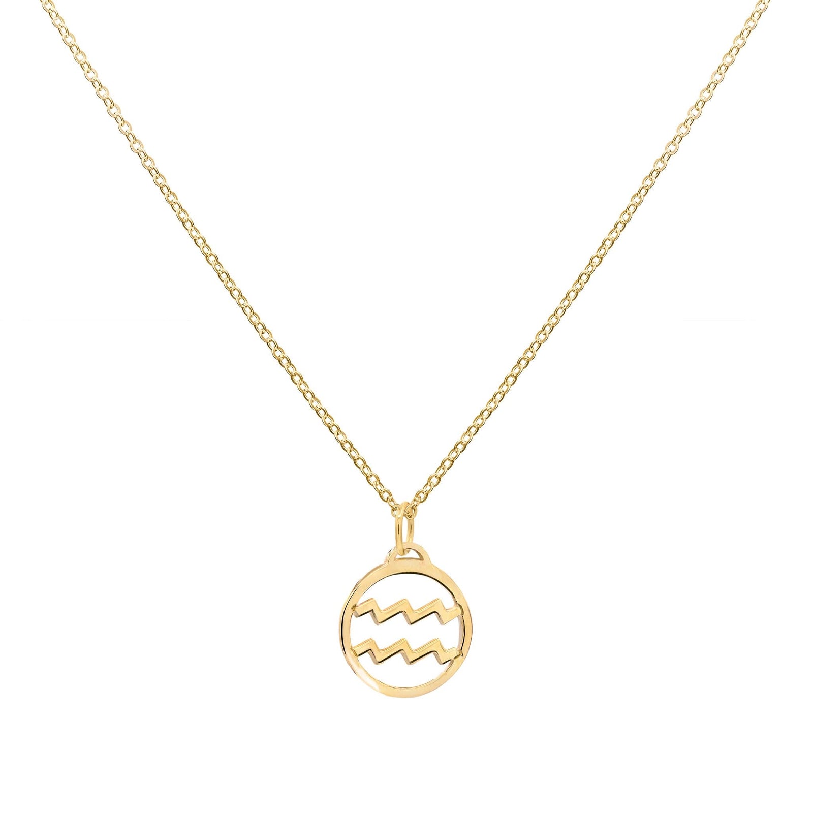 Zodiac Pendant in 14k Gold
