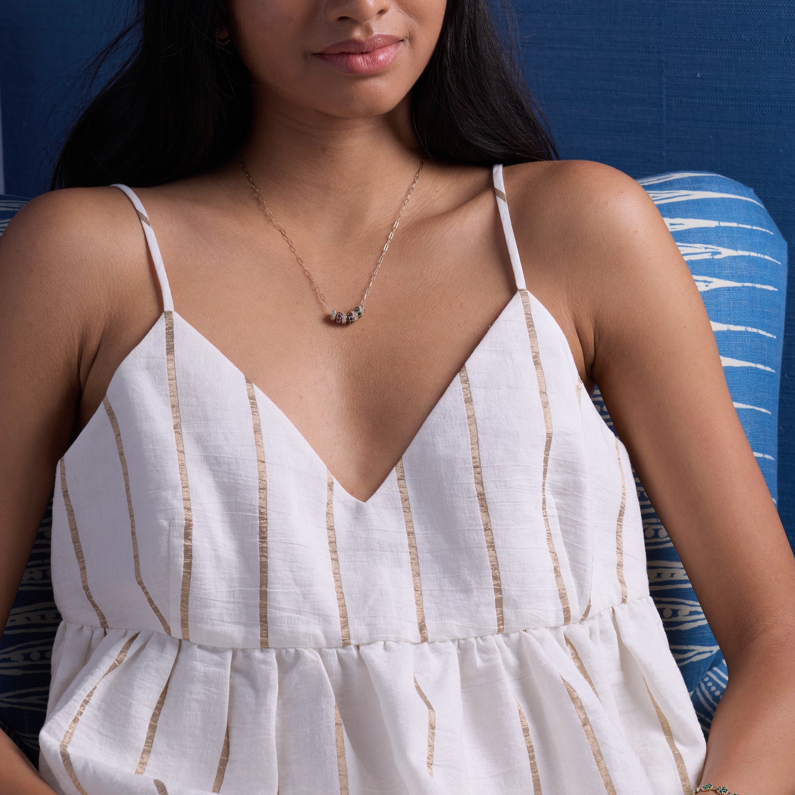 Rosecliff Birthstone Bead in 14k Gold