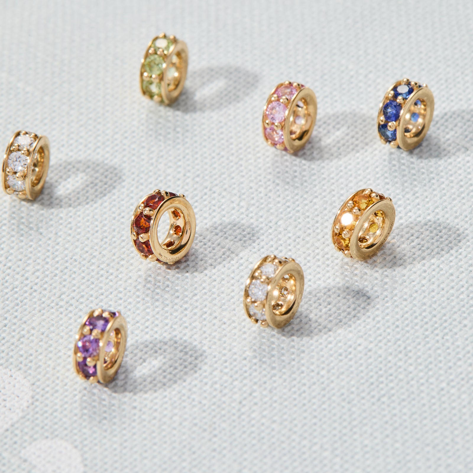 Rosecliff Birthstone Bead in 14k Gold