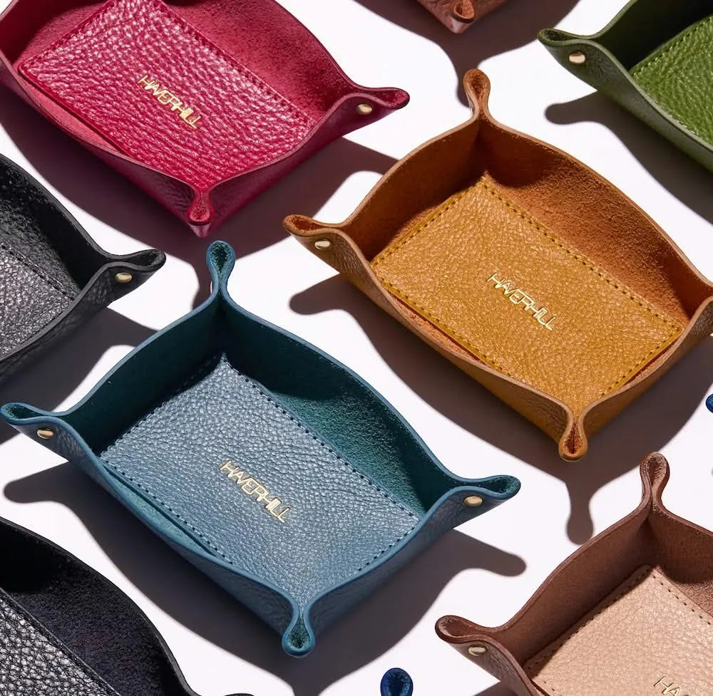 Premium Leather Jewelry Tray