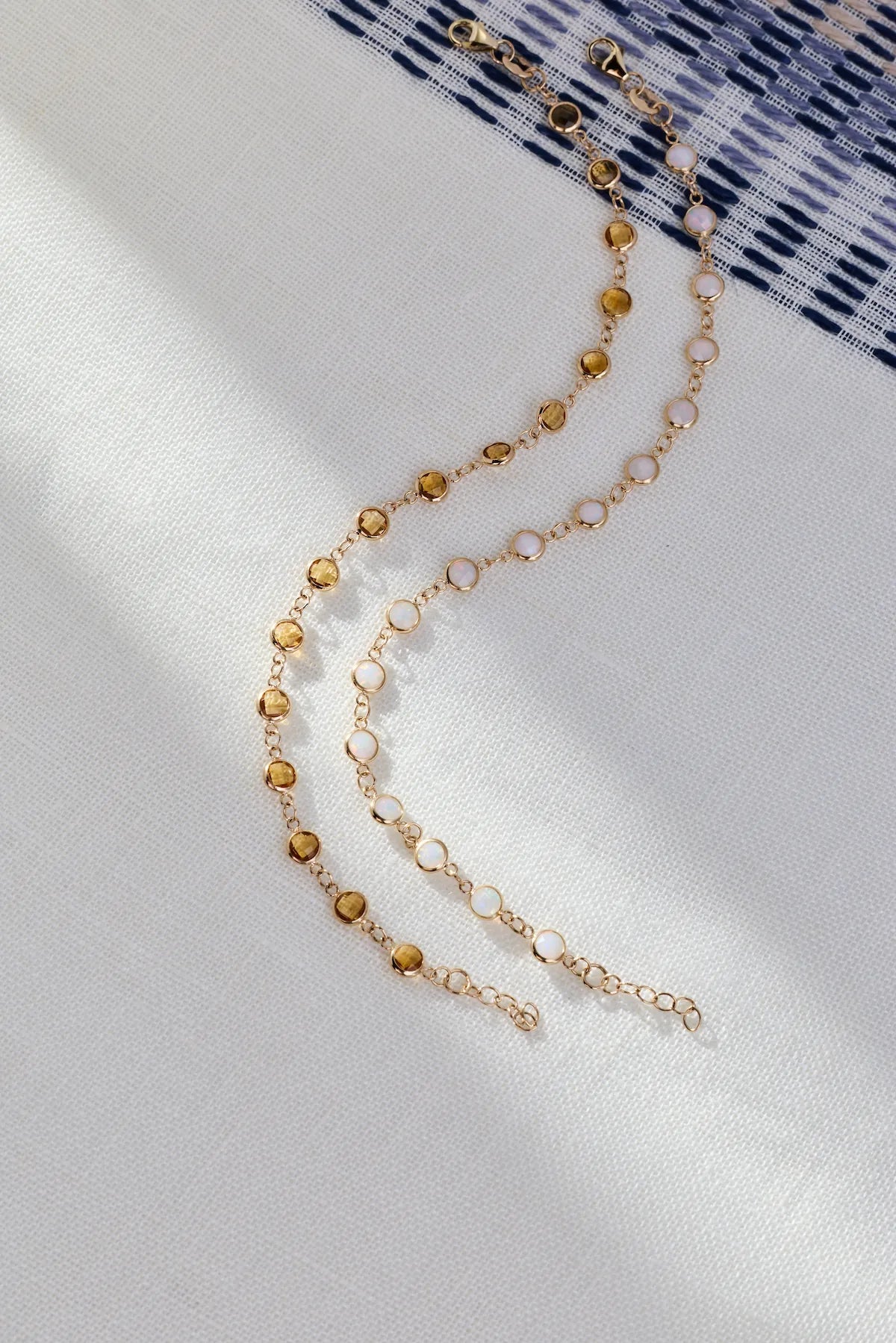 Newport Birthstone Bracelet in 14k Gold