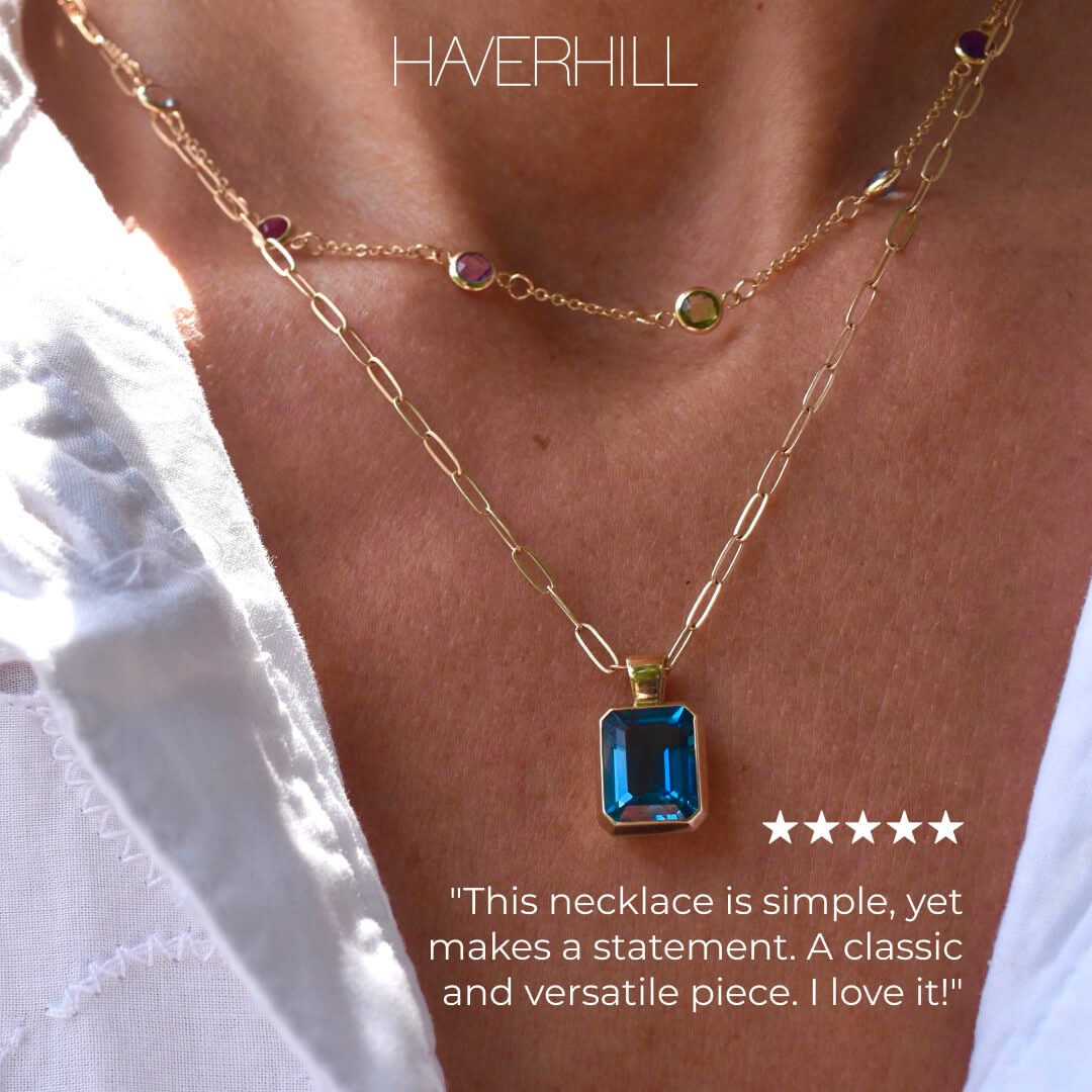 Warren Alexandrite Pendant in 14k Gold (June)