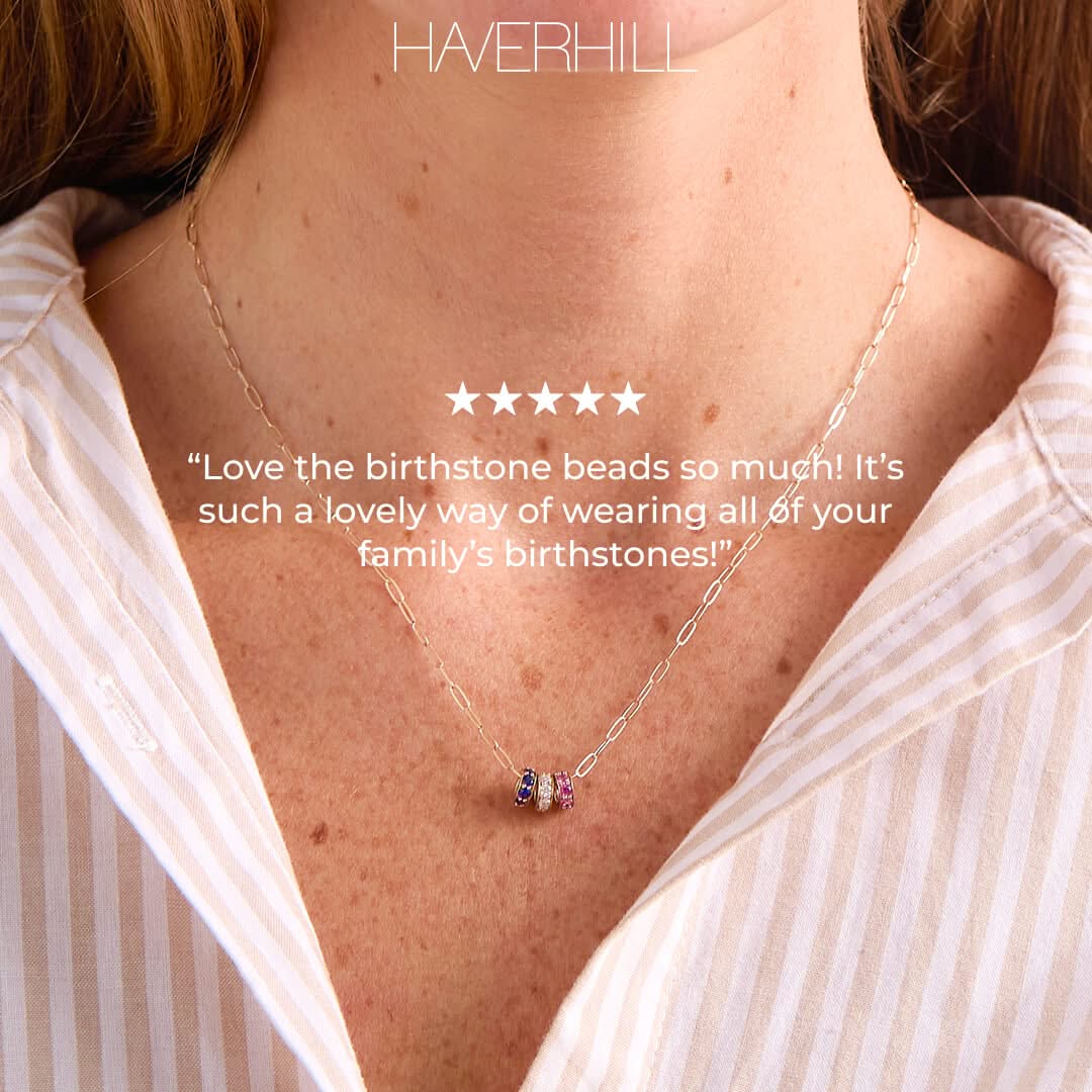 Rosecliff Birthstone Bead in 14k Gold