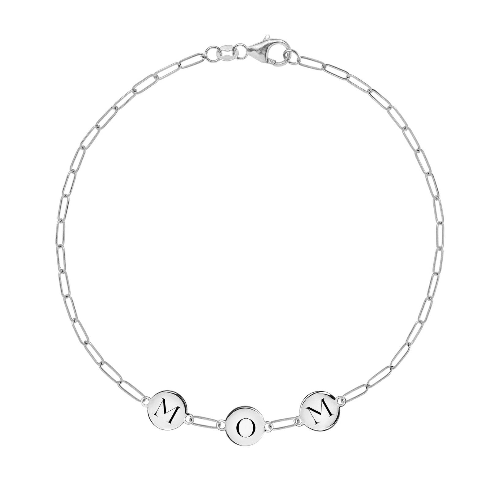 MOM Bracelet on Adelaide Mini in 14k Gold