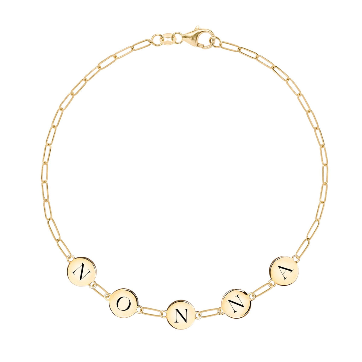 NONNA Bracelet on Adelaide Mini in 14k Gold