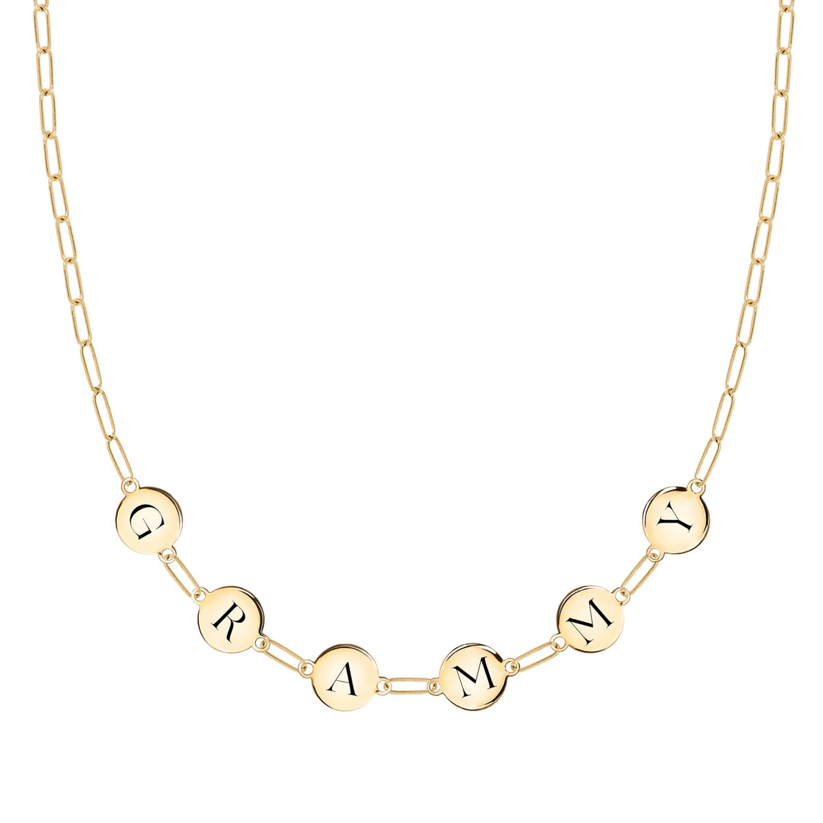 GRAMMY Necklace on Adelaide Mini in 14k Gold