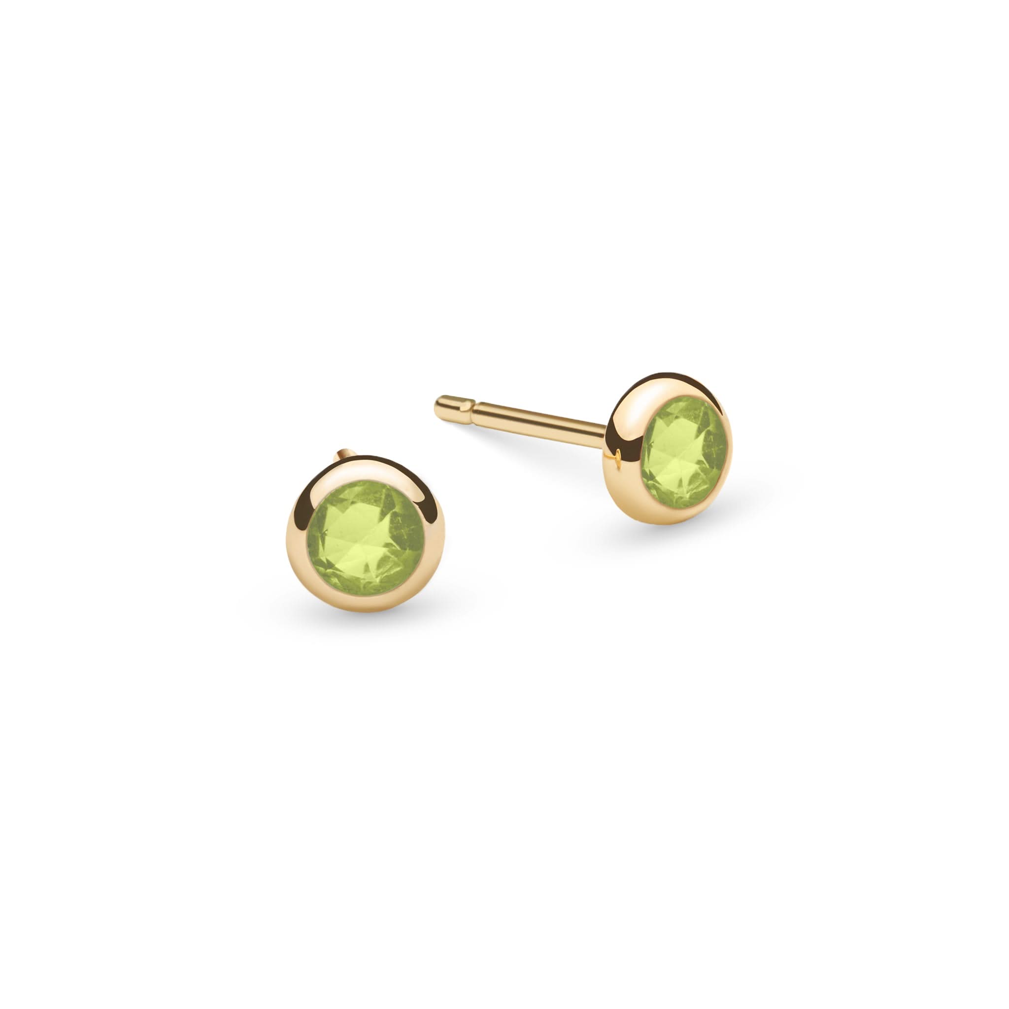 Peridot birthstone earrings Clearance