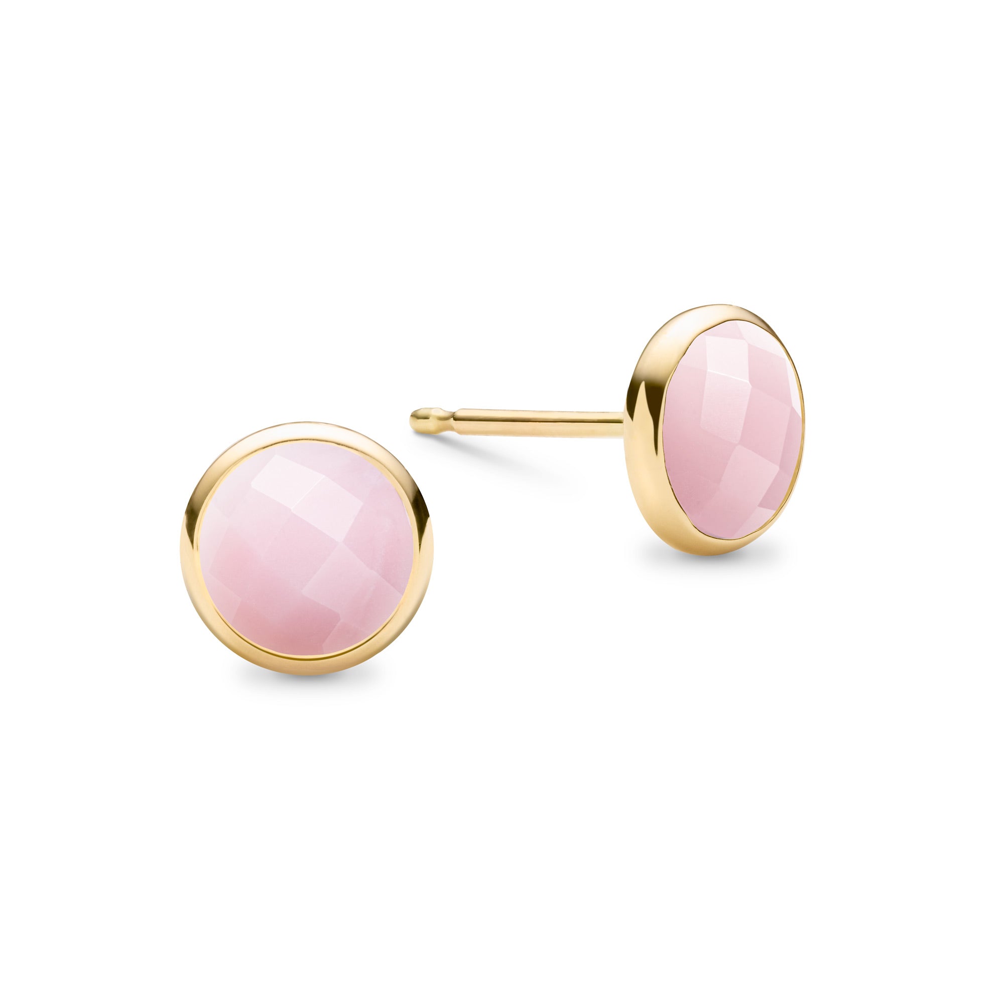 Color Blossom BB Star Ear Studs, Pink gold, pink Mother of pearl and  diamonds - Jewelry - Categories