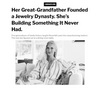 Observer: A Jewelry Dynasty, Reimagined