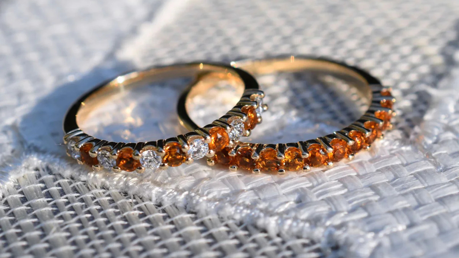 Rosecliff Citrine Stackable Ring