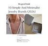 The Good Trade: 10 Simple And Minimalist Jewelry Brands (2026)