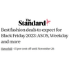 The London Evening Standard: Best Fashion Deals to Expect for Black Friday 2023