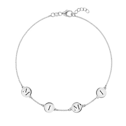 MIMI Bracelet in 14k Gold - White Gold