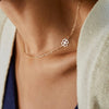 Clover Adelaide Mini Necklace in 14k Gold