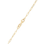 Aries & Birthstone Necklace on Adelaide Mini in 14k Gold