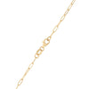 Rosecliff Ruby Bar Adelaide Mini Necklace in 14k Gold (July)